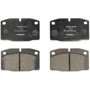 Comparateur de prix : Delphi Kit de plaquettes de frein, frein à disque LP415