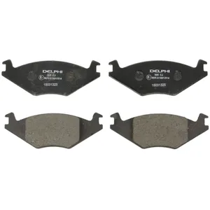 Delphi Kit de plaquettes de frein, frein à disque LP505