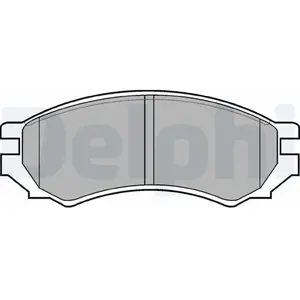 DELPHI Plaquettes de frein X4 pour NISSAN: Sunny, Primera (Ref: LP670) pas cher