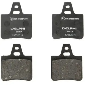 DELPHI Plaquettes de frein X4 pour CITROËN: Xantia, XM (Ref: LP655) pas cher