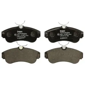 DELPHI Plaquettes de frein X4 pour NISSAN: Primera, Almera (Ref: LP616) pas cher