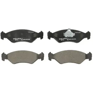 DELPHI Plaquettes de frein X4 pour FORD: Ka, Fiesta, Courier, Escort (Ref: LP591) pas cher