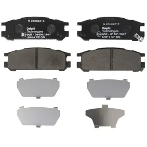 DELPHI Plaquettes de frein X4 pour SUBARU: Legacy, SVX, Impreza, Forester (Ref: LP814) pas cher