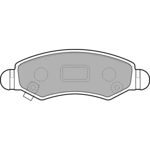 DELPHI LP1919 Disc Brake Pads pas cher