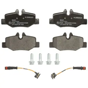 DELPHI Plaquettes de frein X4 pour MERCEDES-BENZ: Vito, Viano (Ref: LP1939) pas cher
