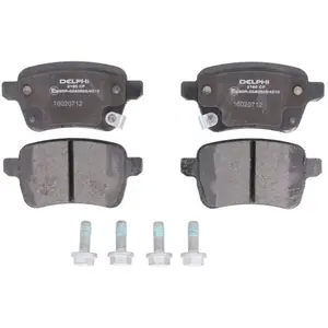 DELPHI Plaquettes de frein X4 pour OPEL: Adam, Corsa & VAUXHALL: Adam (Ref: LP3165) pas cher
