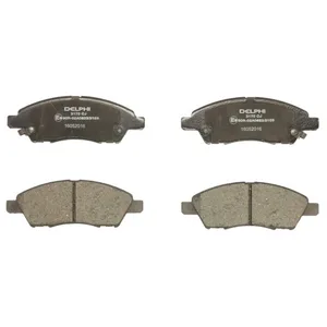 DELPHI Plaquettes de frein X4 pour NISSAN: Tiida (Ref: LP3170) pas cher