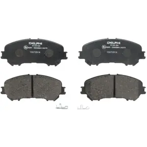 DELPHI Plaquettes de frein X4 pour NISSAN: Qashqai & RENAULT: Kadjar (Ref: LP3144) pas cher