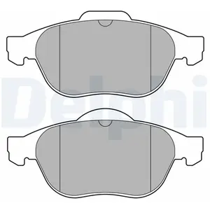 DELPHI Plaquettes de frein X4 pour RENAULT: Scénic (Ref: LP3692) pas cher