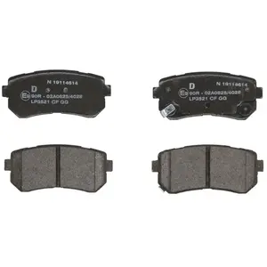DELPHI Plaquettes de frein X4 pour HYUNDAI: i20 (Ref: LP3521) pas cher
