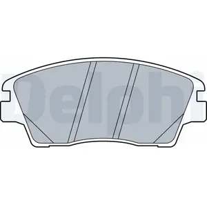 Delphi Technologies LP3519 Plaquette de frein lot de 4 pas cher