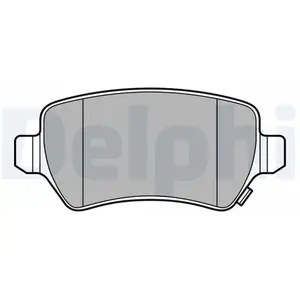DELPHI Plaquettes de frein X4 pour KIA: Ceed (Ref: LP3615) pas cher