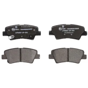 Comparateur de prix : Delphi Technologies LP3587 Plaquette de frein lot de 4