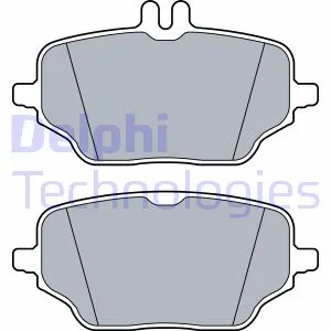 DELPHI Plaquettes de frein X4 pour MERCEDES-BENZ: Classe GLE (Ref: LP3572) pas cher