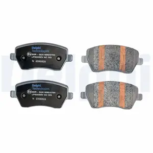 DELPHI Plaquettes de frein X4 pour DACIA: Logan, Duster & RENAULT: Kangoo, Clio, Zoé (Ref: LP5005EV) pas cher