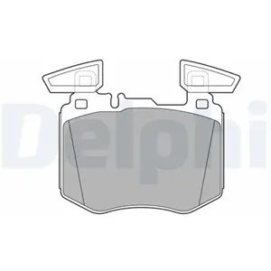 DELPHI Plaquettes de frein X4 pour MERCEDES-BENZ: Classe GLC (Ref: LP3642) pas cher