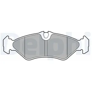 DELPHI Plaquettes de frein X4 pour MERCEDES-BENZ: Sprinter & VOLKSWAGEN: LT (Ref: LP3664) pas cher