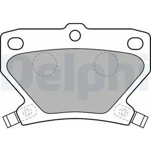 Delphi Technologies Kit de plaquettes de frein, frein à disque LP1513 pas cher
