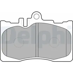 DELPHI Plaquettes de frein X4 pour LEXUS: LS, RX (Ref: LP1689) pas cher