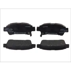 Delphi Technologies Kit de plaquettes de frein, frein à disque LP1710 pas cher