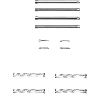 Comparateur de prix : Delphi Kit d'accessoires, plaquette de frein à disque LX0097