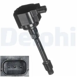 DELPHI Bobine d'allumage pour HONDA: HR-V, Civic, CR-V (Ref: GN10886-12B1) pas cher