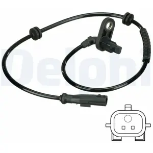Comparateur de prix : DELPHI Capteur ABS pour RENAULT: Modus, Clio (Ref: SS20600)
