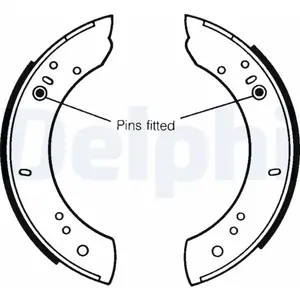 Comparateur de prix : Delphi Technologies LS1072 - Jeu De Machoires De Frein