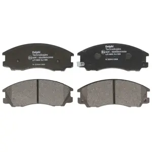 DELPHI Plaquettes de frein X4 pour HYUNDAI: Terracan (Ref: LP1853) pas cher