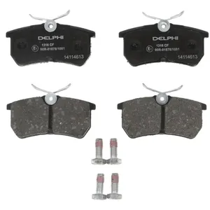DELPHI Plaquettes de frein X4 pour FORD: Fiesta, Focus (Ref: LP1316) pas cher
