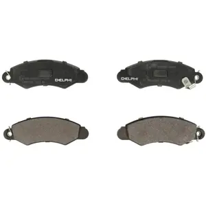 DELPHI Plaquettes de frein X4 pour SUZUKI: Swift & SUBARU: Justy (Ref: LP1318) pas cher