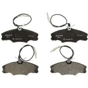 DELPHI Plaquettes de frein X4 pour PEUGEOT: 406 (Ref: LP985)