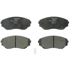 DELPHI Plaquettes de frein X4 pour MAZDA: MPV, E (Ref: LP1095) pas cher