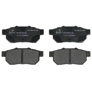 Comparateur de prix : DELPHI Plaquettes de frein X4 pour HONDA: Jazz, Civic, CRX (Ref: LP1456)