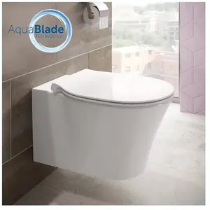 Ideal Standard Connect Air Cuvette suspendue avec AquaBlade, E005401,Vendu paramazon