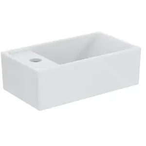 Comparateur de prix : Ideal Standard Lave-mains suspendu - rectangle - version gauche - Tempo IDEAL STANDARD