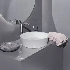 Ideal Standard - Ipalyss - Vasque, diamètre 40 cm, sans trop-plein, Ideal Plus, blanc E1398MA pas cher