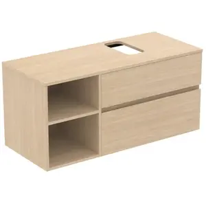 Ideal Standard Finesse Meuble sous-vasque, 2 tiroirs, E3508US, pas cher