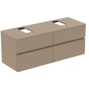 Ideal Standard Finesse Meuble sous-vasque, 4 tiroirs, E3507UP, pas cher