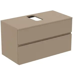 Ideal Standard Finesse Meuble sous-vasque, 2 tiroirs, E3499UP, pas cher