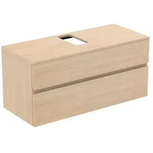 Ideal Standard Finesse Meuble sous-vasque, 2 tiroirs, E3504US, pas cher