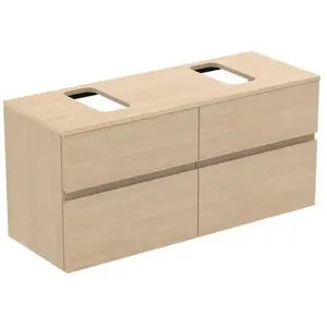 Ideal Standard Finesse Meuble sous-vasque, 4 tiroirs, E3480US, pas cher