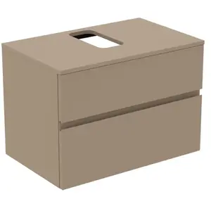 Ideal Standard Finesse Meuble sous-vasque, 2 tiroirs, E3498UP, pas cher