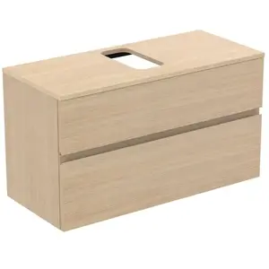 Ideal Standard Finesse Meuble sous-vasque, 2 tiroirs, E3478US, pas cher