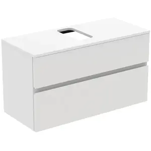 Ideal Standard Finesse Meuble sous-vasque, 2 tiroirs, E3478Y1, pas cher