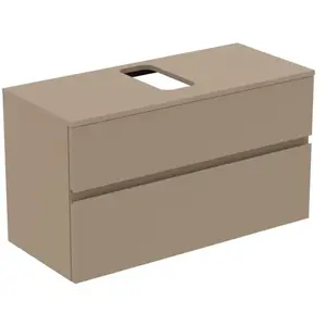 Ideal Standard Finesse Meuble sous-vasque, 2 tiroirs, E3478UP, pas cher