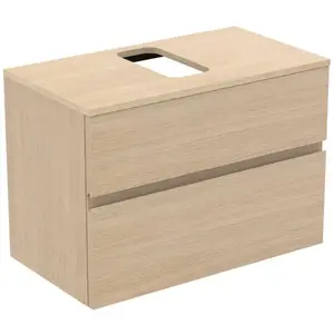 Ideal Standard Finesse Meuble sous-vasque, 2 tiroirs, E3477US, pas cher