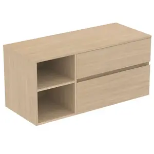 Ideal Standard Finesse Meuble sous-vasque, 2 tiroirs, E3438US, pas cher