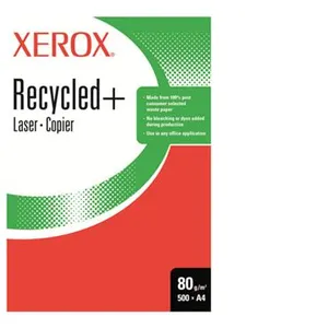 Xerox Recycled+ - Papier recyclé ISO 80 - 80 g/m² A4 - Carton de 5 x 500 feuilles