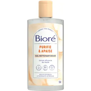 Bioré - Gel Nettoyant Doux Purifie & Apaise Gel nettoyant 200 ml unisex pas cher